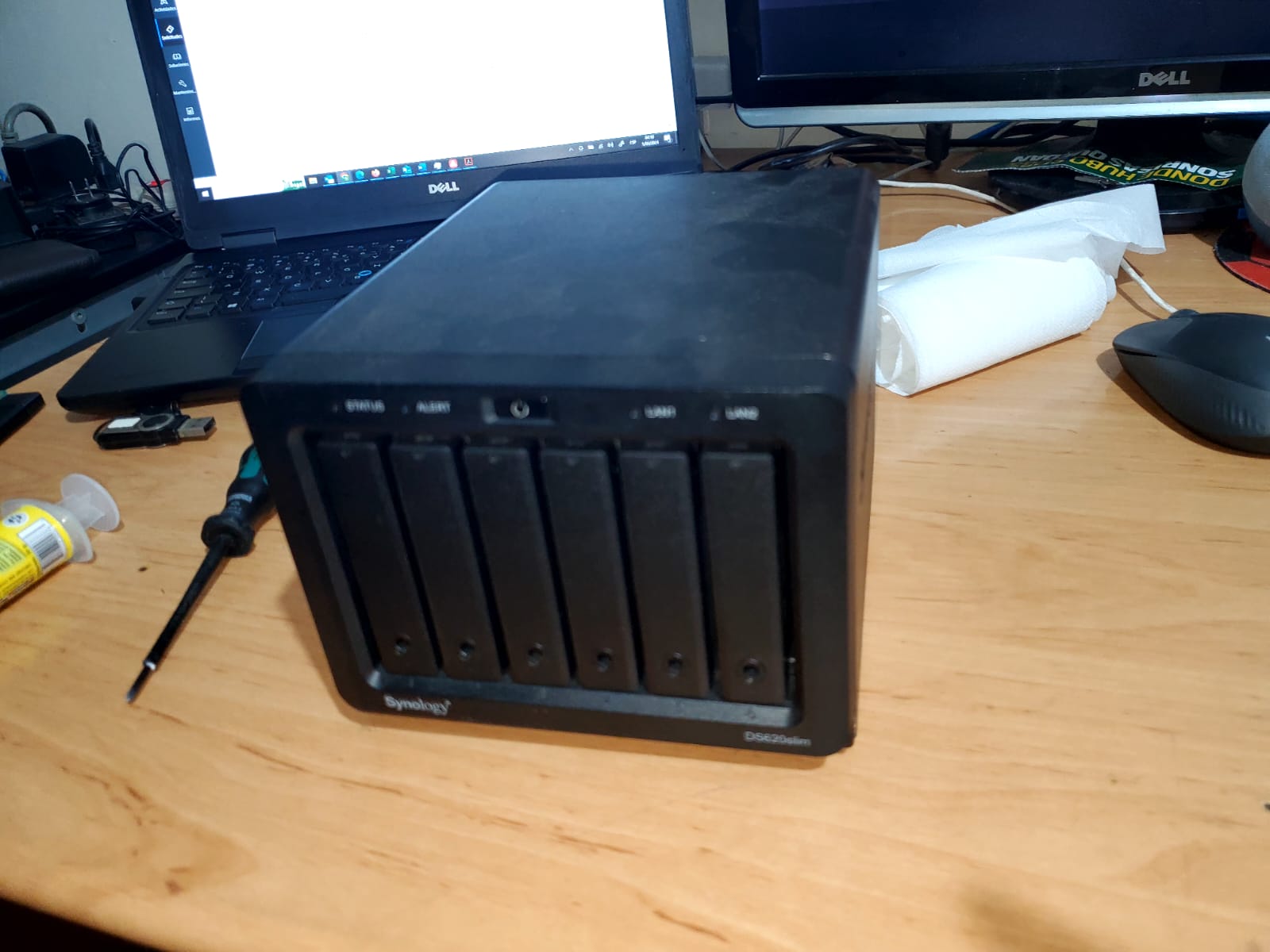NAS Synology listo